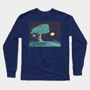 Night landscape Long Sleeve T-Shirt